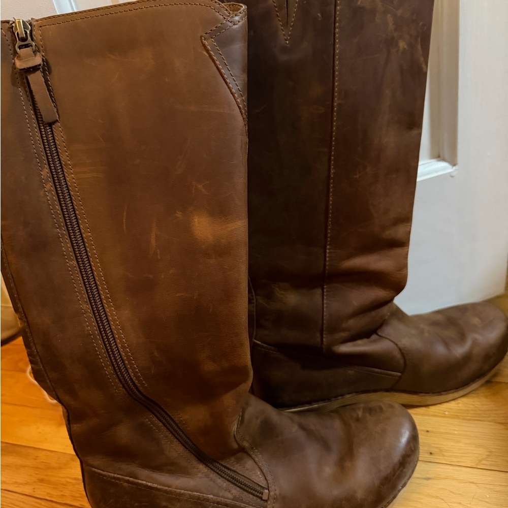 Dansko Brown Heeled Boots